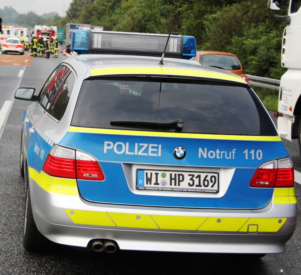 zusätzl.: Autobahnpolizei